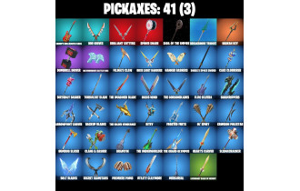 UNIQUE - Poseidon, Zeus [16 Skins, 650 Vbucks, 41 Axes, 18 Emotes, 32 Gliders and MORE!]