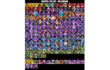 UNIQUE - Catwoman Zero ,  Rage [173 Skins, 150 Vbucks, 121 Axes, 112 Emotes, 102 Gliders and MORE!]