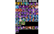UNIQUE - Blizzabelle, Polar Peely [45 Skins, 400 Vbucks, 49 Axes, 58 Emotes, 56 Gliders and MORE!]