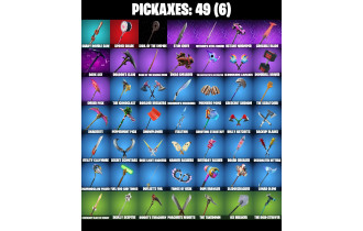UNIQUE - Blizzabelle, Polar Peely [45 Skins, 400 Vbucks, 49 Axes, 58 Emotes, 56 Gliders and MORE!]