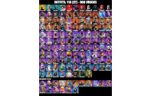 UNIQUE - Spidergwen (Stacy), Skull Trooper [118 Skins, 900 Vbucks, 103 Axes, 80 Emotes, 84 Gliders and MORE!]