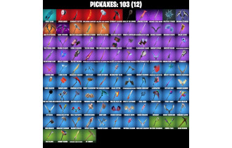 UNIQUE - Spidergwen (Stacy), Skull Trooper [118 Skins, 900 Vbucks, 103 Axes, 80 Emotes, 84 Gliders and MORE!]