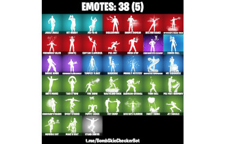 UNIQUE - Renegade Raider [36 Skins, 37 Axes, 38 Emotes, 38 Gliders and MORE!]