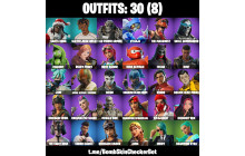UNIQUE - Renegade Raider [30 Skins, 36 Axes, 38 Emotes, 35 Gliders and MORE!]