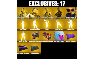 UNIQUE - Lara Croft , Aquaman [119 Skins, 2050 Vbucks, 113 Axes, 148 Emotes, 98 Gliders and MORE!]