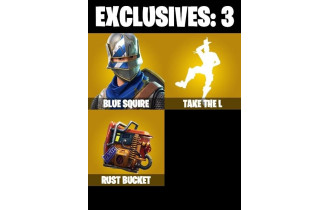 UNIQUE - Blue Squire, Take The L [4 Skins, 3 Axes, 6 Emotes, 7 Gliders and MORE!]