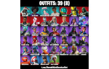 UNIQUE - Renegade Raider [39 Skins, 37 Axes, 36 Emotes, 32 Gliders and MORE!]