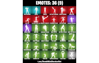 UNIQUE - Renegade Raider [39 Skins, 37 Axes, 36 Emotes, 32 Gliders and MORE!]