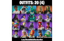 UNIQUE - Renegade Raider [20 Skins, 33 Axes, 33 Emotes, 39 Gliders and MORE!]