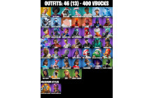 UNIQUE - Renegade Raider, Surf Witch [46 Skins, 400 Vbucks, 37 Axes, 26 Emotes, 28 Gliders and MORE!]