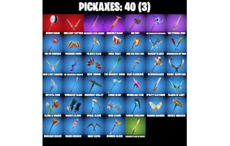 UNIQUE - Renegade Raider , Doom Slayer  [37 Skins, 50 Vbucks, 40 Axes, 40 Emotes, 47 Gliders and MORE!]