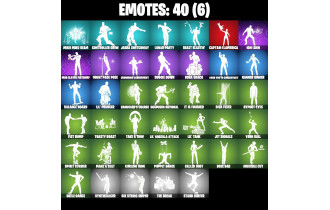 UNIQUE - Renegade Raider , Doom Slayer  [37 Skins, 50 Vbucks, 40 Axes, 40 Emotes, 47 Gliders and MORE!]