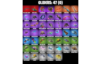 UNIQUE - Renegade Raider , Doom Slayer  [37 Skins, 50 Vbucks, 40 Axes, 40 Emotes, 47 Gliders and MORE!]