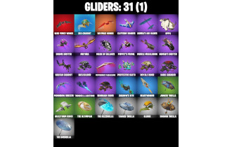 UNIQUE - Renegade Raider, Green Roots Billie [31 Skins, 50 Vbucks, 30 Axes, 29 Emotes, 31 Gliders and MORE!]