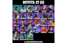 UNIQUE - Renegade Raider [27 Skins, 52 Axes, 44 Emotes, 48 Gliders and MORE!]
