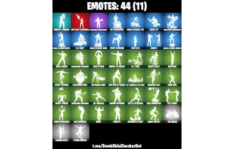 UNIQUE - Renegade Raider [27 Skins, 52 Axes, 44 Emotes, 48 Gliders and MORE!]