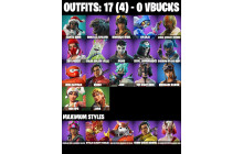 UNIQUE - Renegade Raider [17 Skins, 16 Axes, 18 Emotes, 16 Gliders and MORE!]