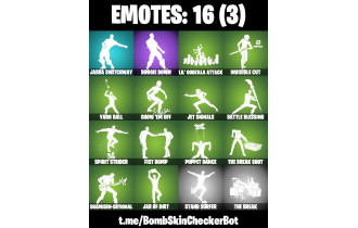 UNIQUE - Renegade Raider [18 Skins, 19 Axes, 16 Emotes, 17 Gliders and MORE!]