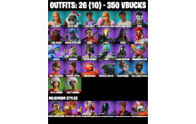 UNIQUE - Aerial Assault Trooper [26 Skins, 350 Vbucks, 29 Axes, 27 Emotes, 25 Gliders and MORE!]