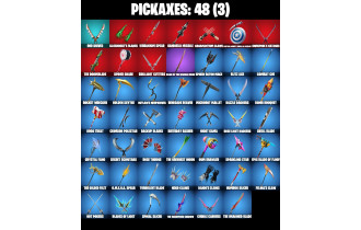 UNIQUE - FNCS 3:1 Champion, Santa Dogg [41 Skins, 250 Vbucks, 48 Axes, 40 Emotes, 56 Gliders and MORE!]