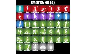 UNIQUE - FNCS 3:1 Champion, Santa Dogg [41 Skins, 250 Vbucks, 48 Axes, 40 Emotes, 56 Gliders and MORE!]