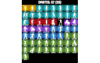 UNIQUE - Travis Scott , Midas (Fully Golden) [54 Skins, 250 Vbucks, 56 Axes, 57 Emotes, 43 Gliders and MORE!]