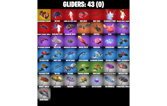 UNIQUE - Travis Scott , Midas (Fully Golden) [54 Skins, 250 Vbucks, 56 Axes, 57 Emotes, 43 Gliders and MORE!]
