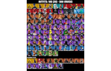 UNIQUE - OG STW [105 Skins, 500 Vbucks, 95 Axes, 89 Emotes, 88 Gliders and MORE!]