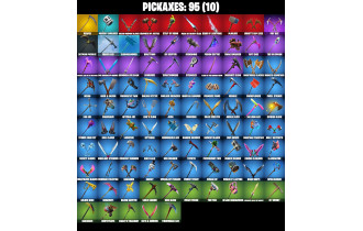 UNIQUE - OG STW [105 Skins, 500 Vbucks, 95 Axes, 89 Emotes, 88 Gliders and MORE!]