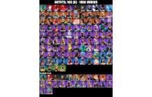 UNIQUE - Rage, Spider Gwen [103 Skins, 1950 Vbucks, 109 Axes, 121 Emotes, 117 Gliders and MORE!]