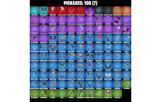 UNIQUE - Rage, Spider Gwen [103 Skins, 1950 Vbucks, 109 Axes, 121 Emotes, 117 Gliders and MORE!]
