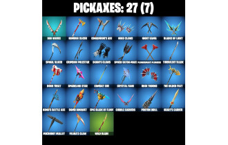 UNIQUE - Renegade Raider [26 Skins, 50 Vbucks, 27 Axes, 25 Emotes, 23 Gliders and MORE!]