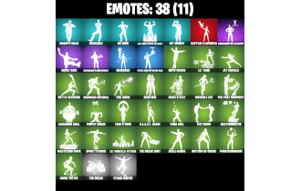 UNIQUE - Renegade Raider, Spiderman (Miles Morales) [40 Skins, 750 Vbucks, 40 Axes, 38 Emotes, 38 Gliders and MORE!]