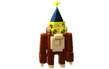 New Year's Chimp [Grow A Garden]