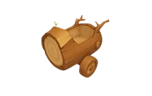 Old Lump of Log Stroller [Adopt Me - Strollers]