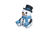 Snowman Stroller [Adopt Me - Strollers]