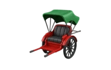 Lunar New Year Rickshaw Stroller [Adopt Me - Strollers]
