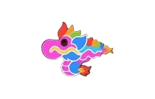 Rainbow Dragon Kite [Adopt Me - Toys]