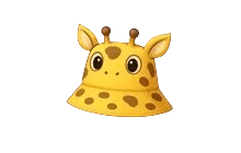Giraffe Bucket Hat [Adopt Me - Pet Wear]