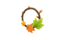 Fall Wreath Necklace [Adopt Me - Pet Wear]