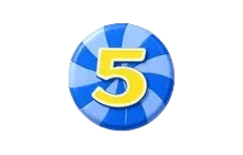 2022 Birthday 5 Badge [Adopt Me - Pet Wear]