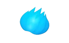 Spiky Blue Hair [Adopt Me - Pet Wear]