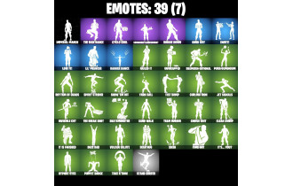 UNIQUE - Polar Peely, Krisabelle [23 Skins, 1050 Vbucks, 52 Axes, 39 Emotes, 58 Gliders and MORE!]