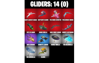 UNIQUE - Captain Jones, Shuri [10 Skins, 21 Axes, 17 Emotes, 14 Gliders and MORE!]