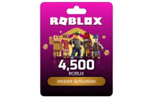 4500 Robux - Gift Card Roblox [Global Region]