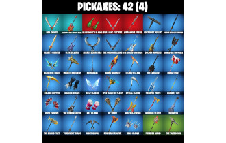UNIQUE - Jade, 1-Ball [20 Skins, 42 Axes, 31 Emotes, 30 Gliders and MORE!]