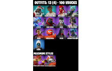 UNIQUE - Crowning Achievement,  Shamisen-sational [13 Skins, 100 Vbucks, 23 Axes, 14 Emotes, 17 Gliders and MORE!]
