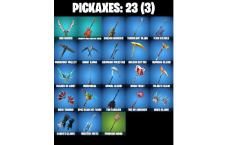 UNIQUE - Crowning Achievement,  Shamisen-sational [13 Skins, 100 Vbucks, 23 Axes, 14 Emotes, 17 Gliders and MORE!]