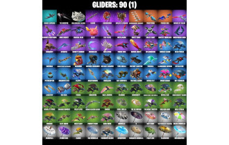 UNIQUE - Fresh, OG STW [116 Skins, 900 Vbucks, 88 Axes, 91 Emotes, 90 Gliders and MORE!]