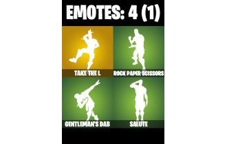UNIQUE - Take The L [3 Skins, 2 Axes, 4 Emotes, 2 Gliders and MORE!]
